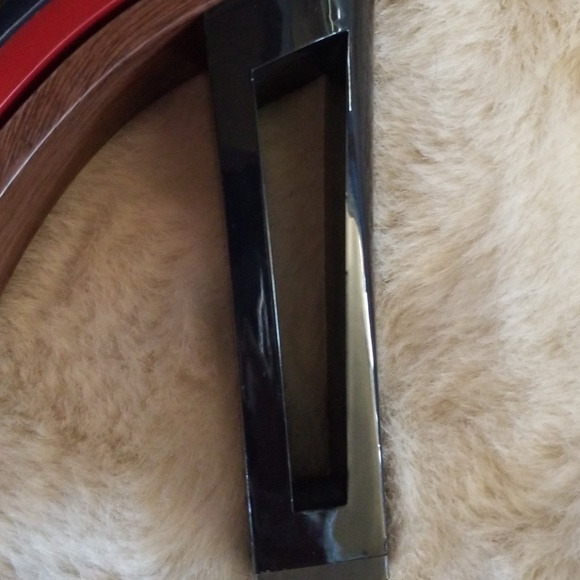 Gianni Bini blue stripped unique heels size 9 - Picture 4 of 8